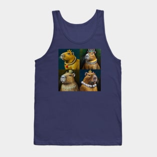 Capybara Royal Family Tank Top